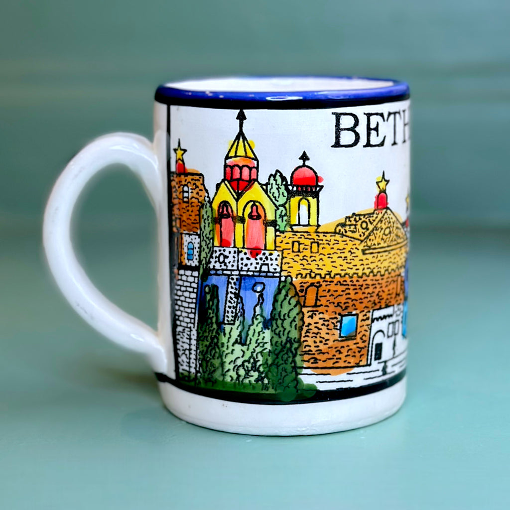 Handmade Ceramic Mug - Bethlehem City