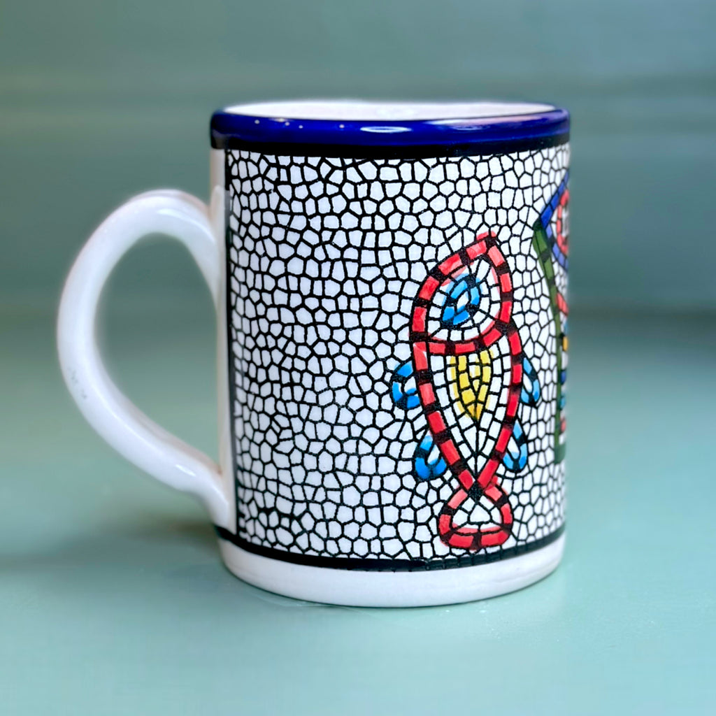 Handmade Ceramic Mug - Mosaic